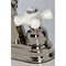 Kingston Brass KB5616PX Restoration 4" Centerset Bathroom Faucet, Polished Nickel KB5616PX - alternate 2